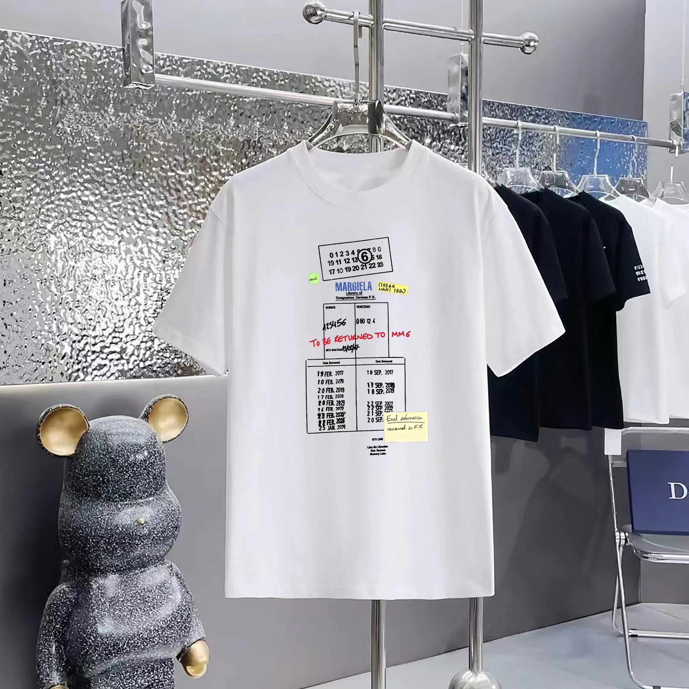 Maison 1:1 300 1×1 Same Style logo OXS 200 ：Black，White， ，Red， Gray Size：XS-L
